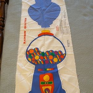 Rainbow Gumballs Fabric Wall Hanging Project